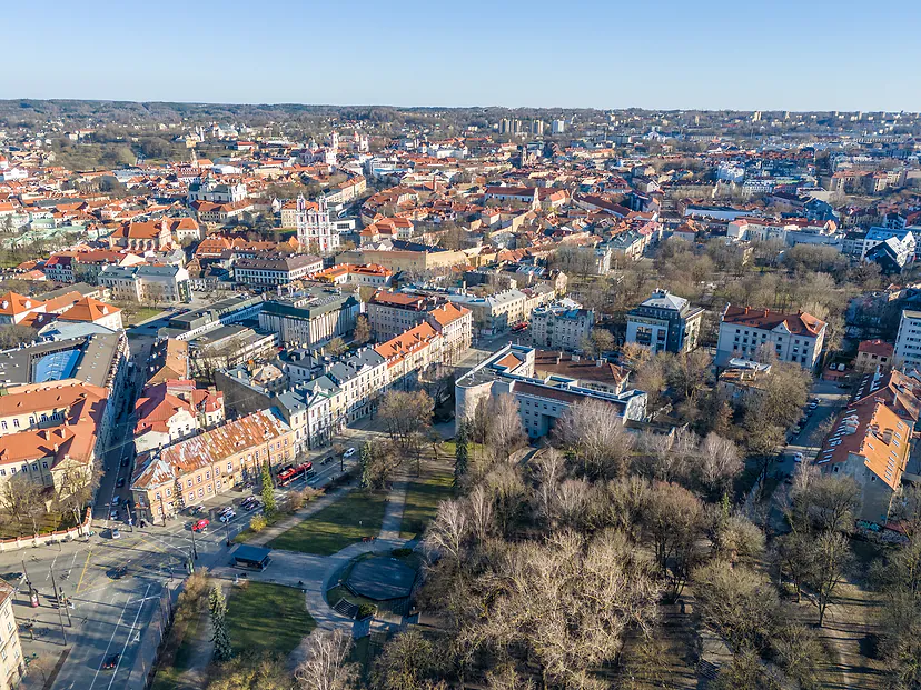 Vilniaus senamiestis iš oro