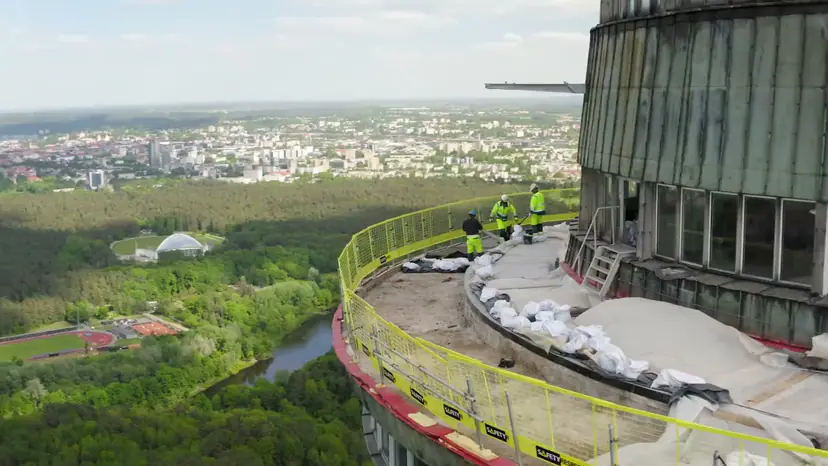 Statybų eiga iš oro